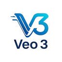 Veo 3 AI图标