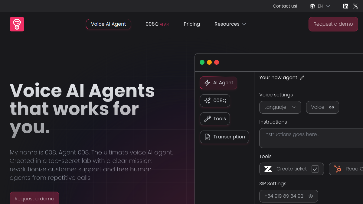 008agent官网截图
