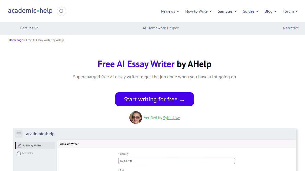 Free Essay Generator官网截图