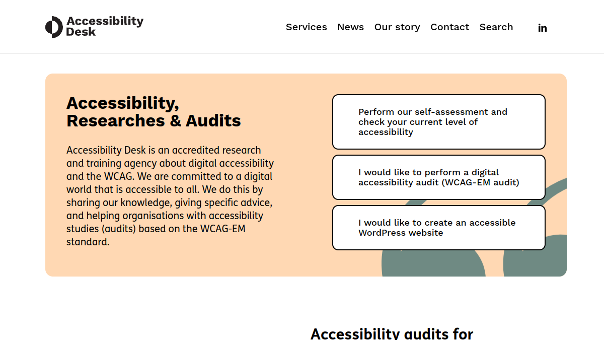 Accessibility Desk官网截图