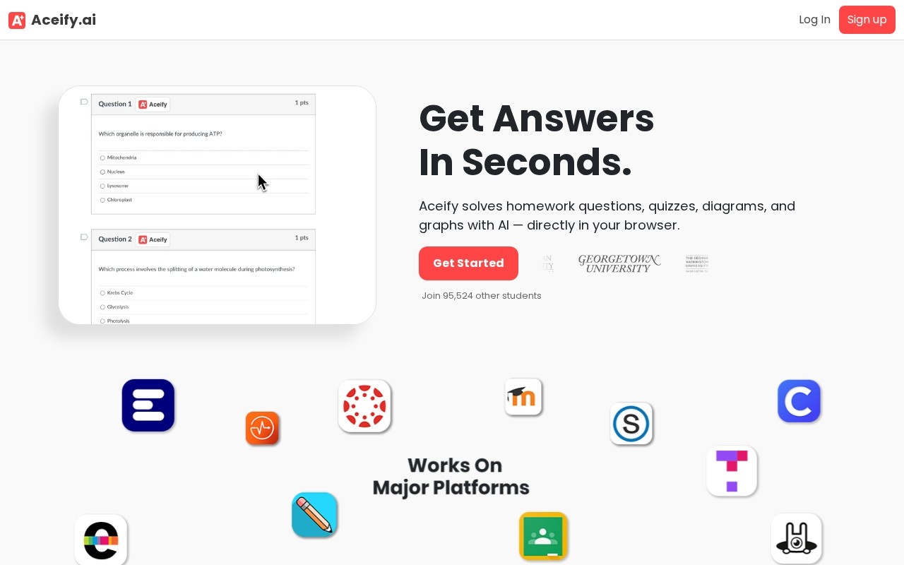 Aceify.ai官网截图