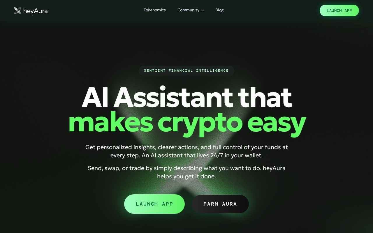 AdEx AURA官网截图