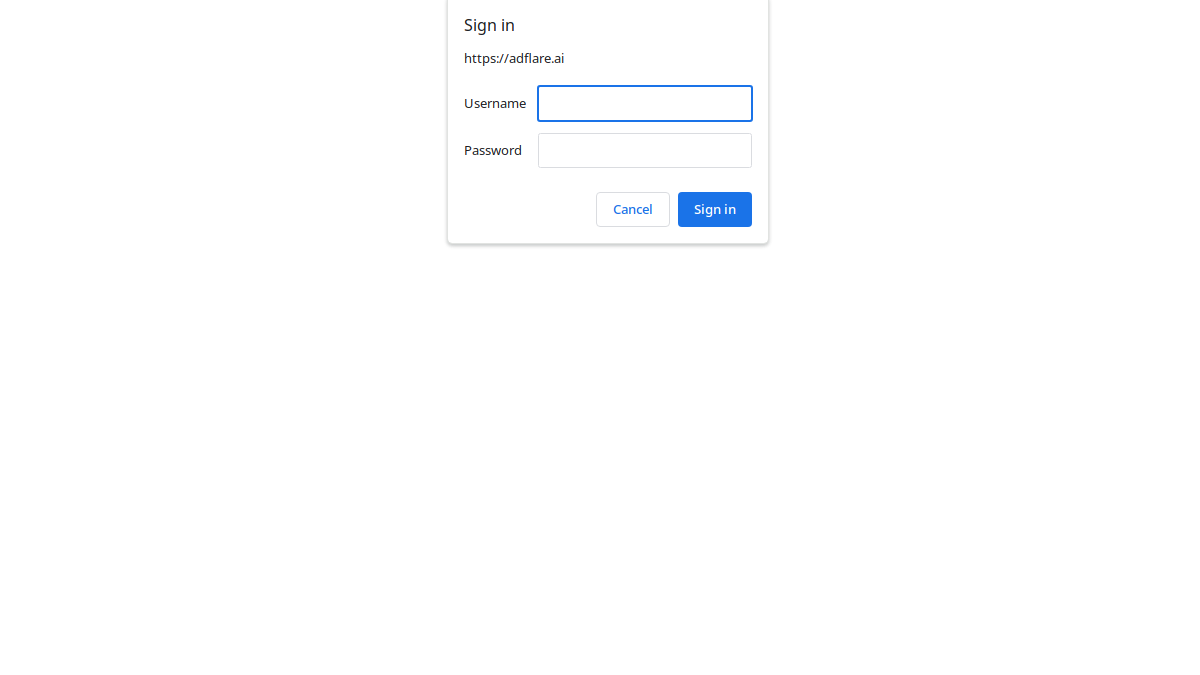 Adflare.ai官网截图