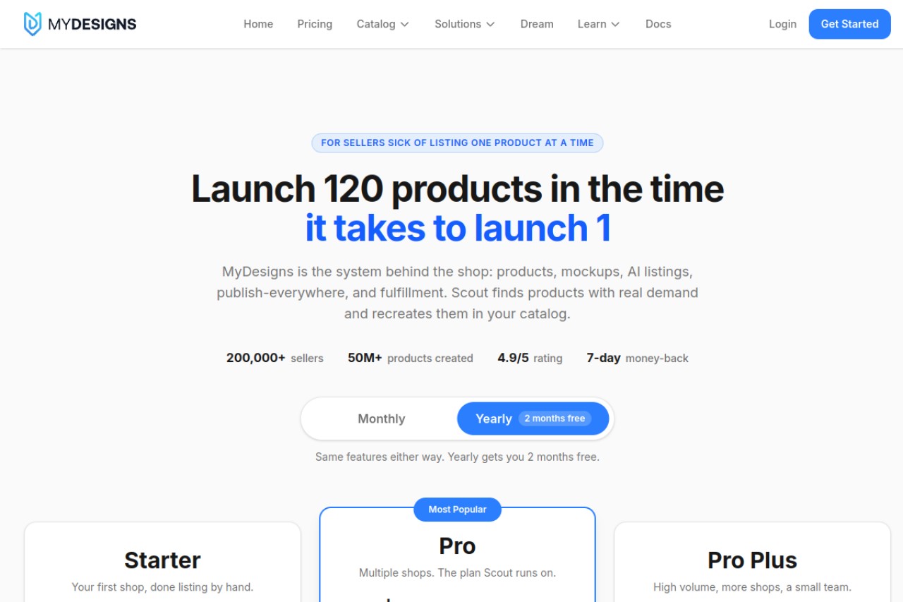 MyDesigns.io官网截图