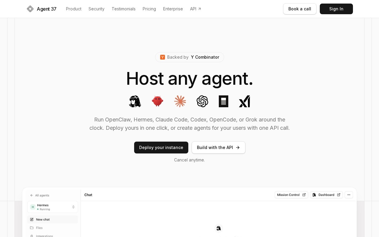 Agent 37官网截图
