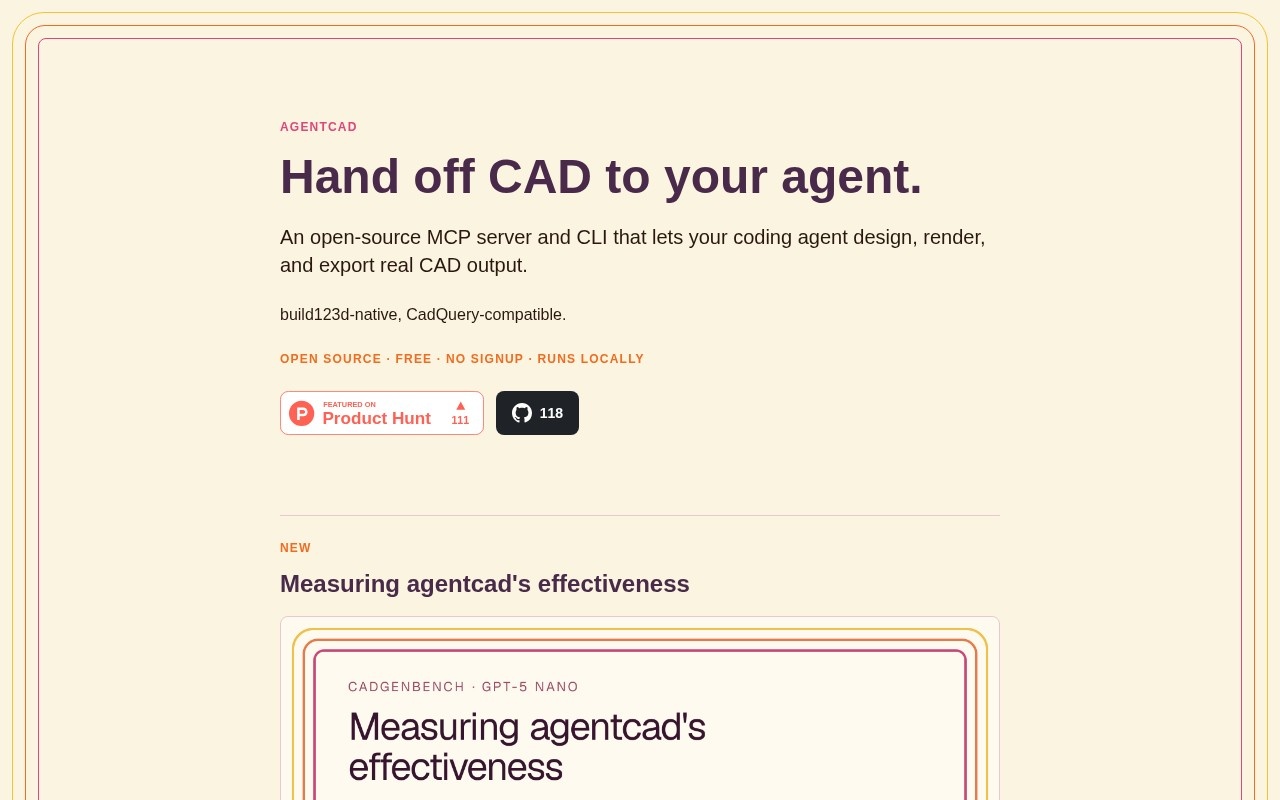 agentcad官网截图