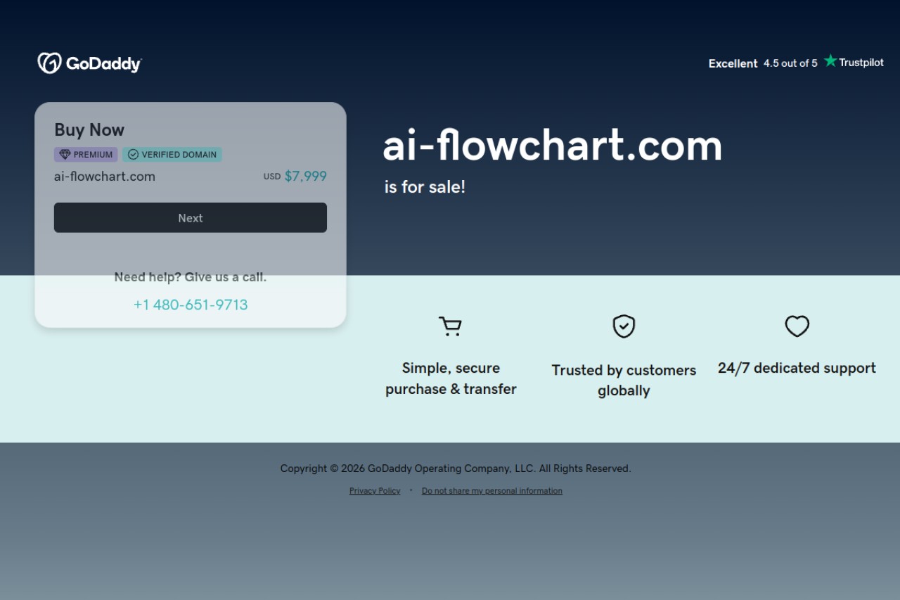 AI Flowchart Maker官网截图