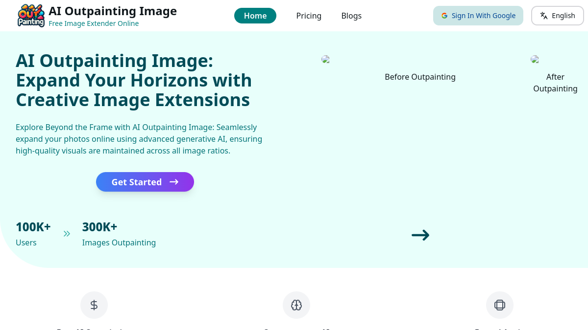 AI Outpainting Image官网截图