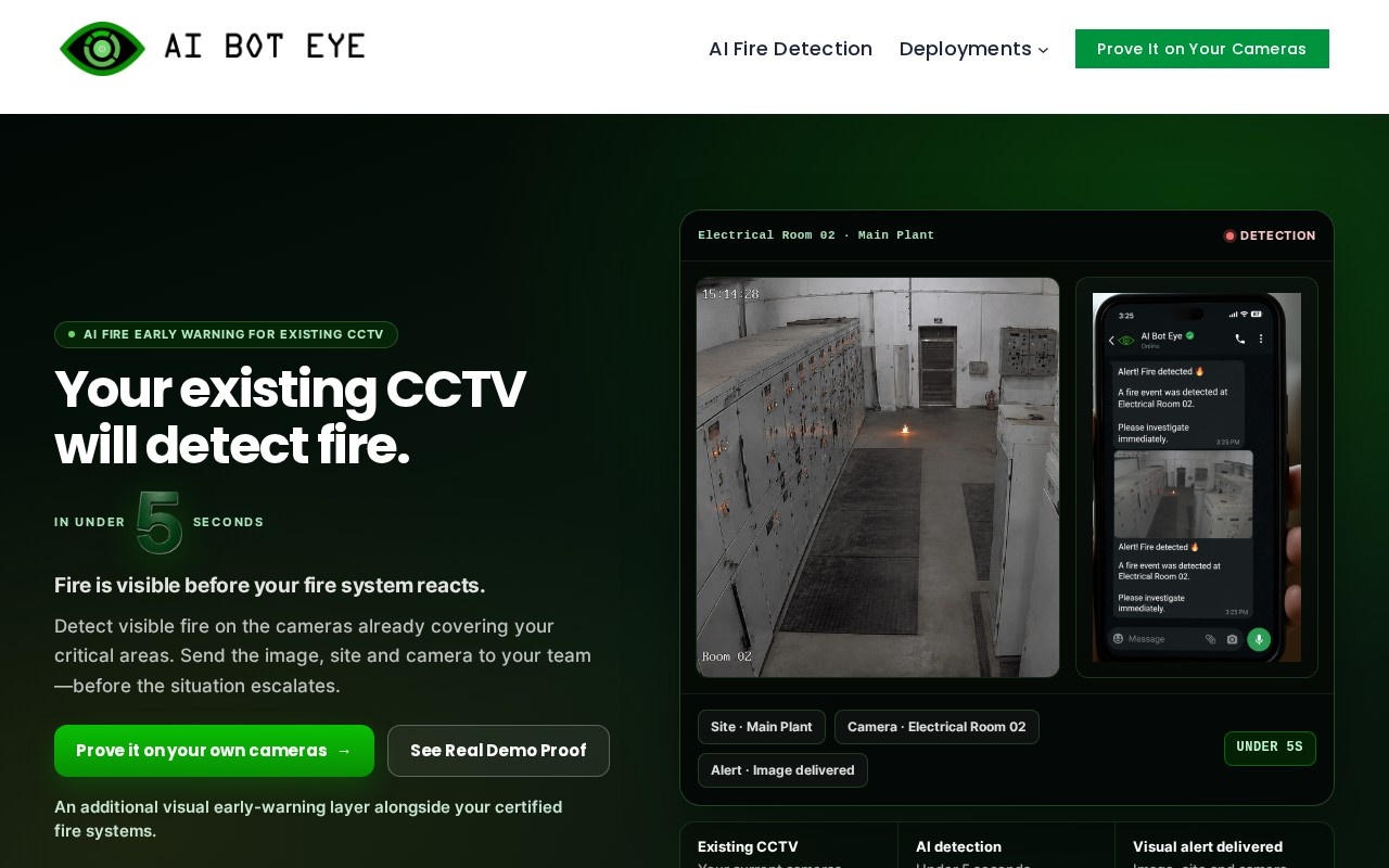AI Bot Eye官网截图