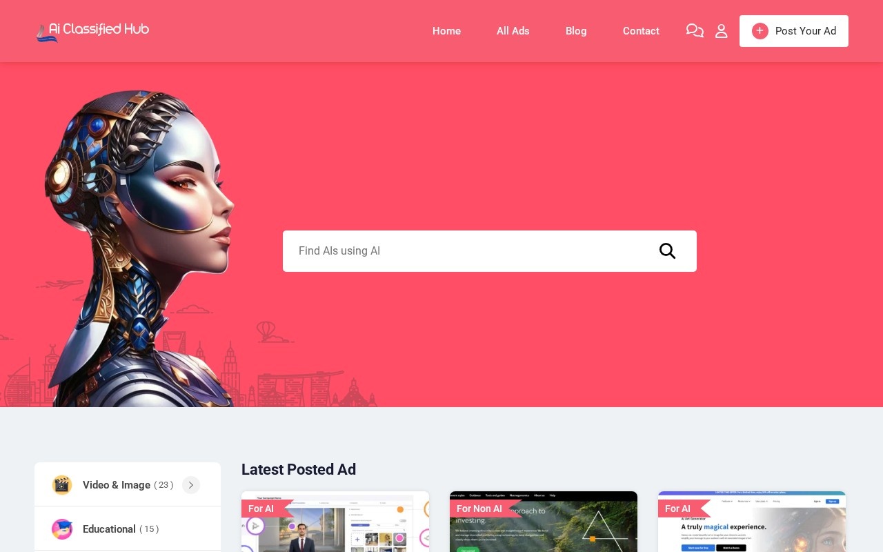 Aiclassifiedhub官网截图