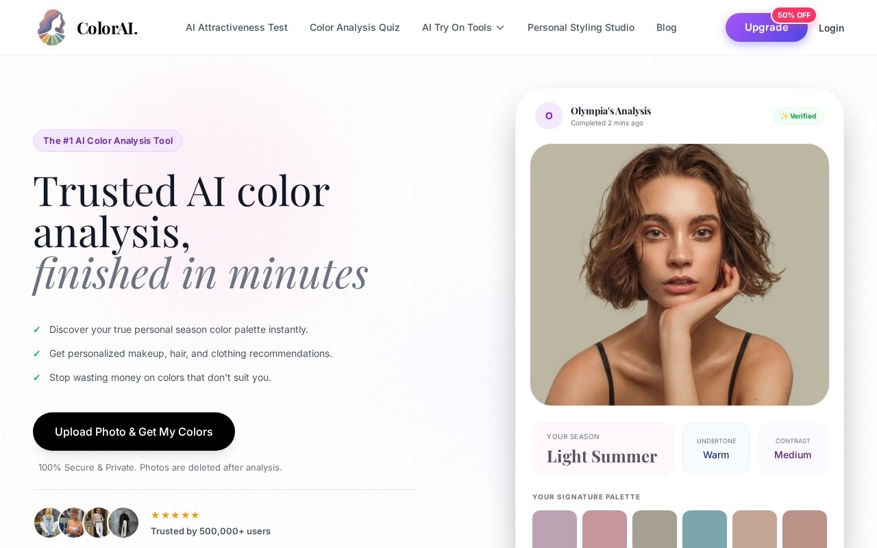 ColorAI.AI官网截图