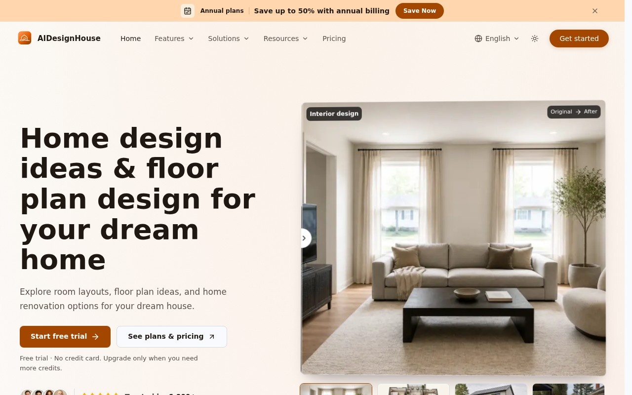 AIDesignHouse官网截图