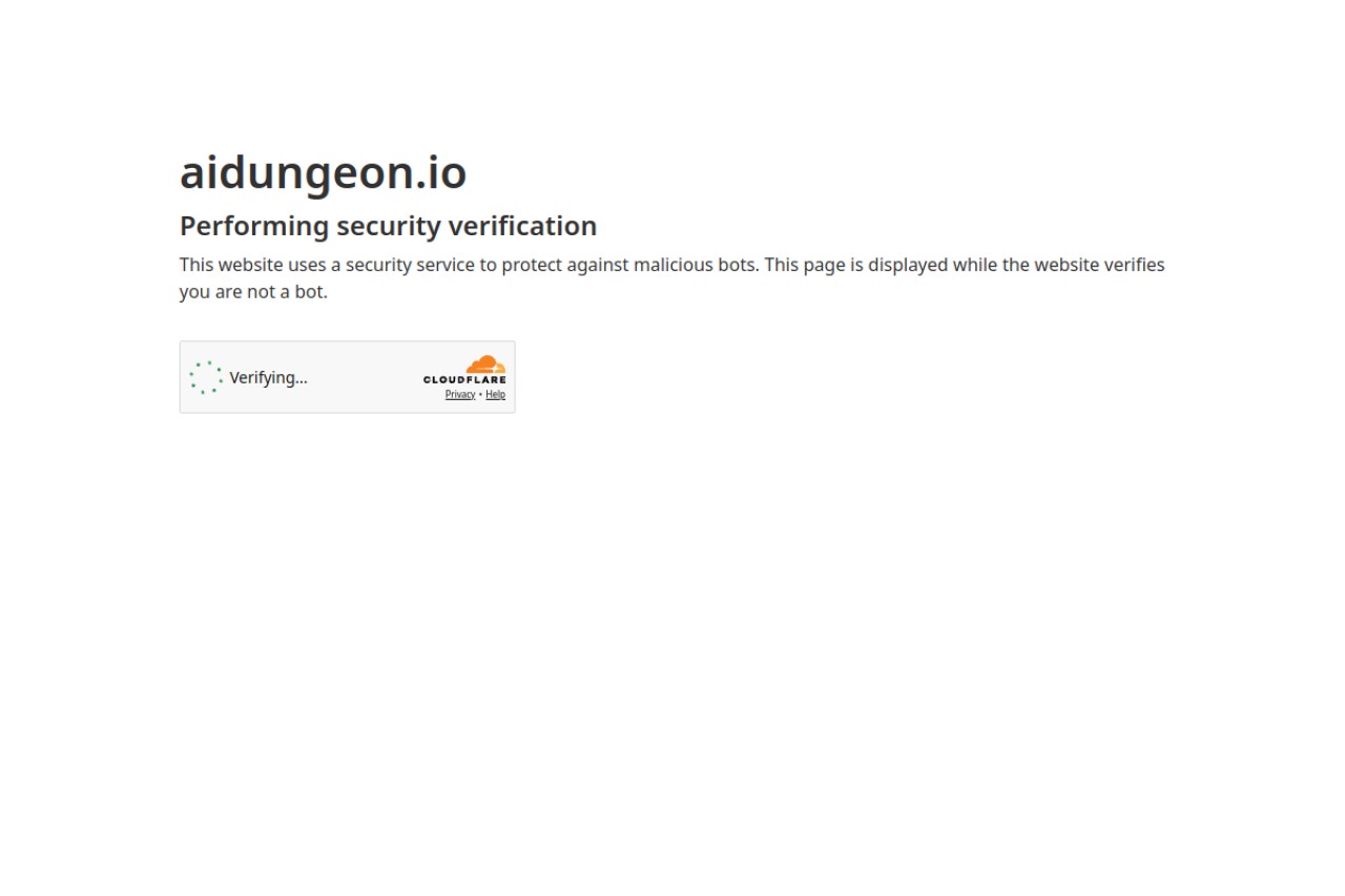 AI Dungeon官网截图