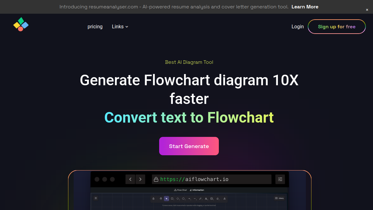 aiflowchart官网截图