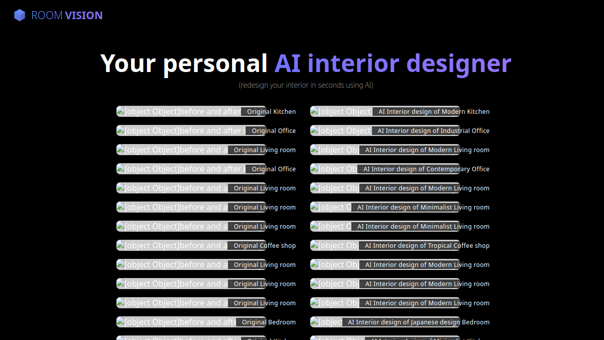 AI Interior官网截图