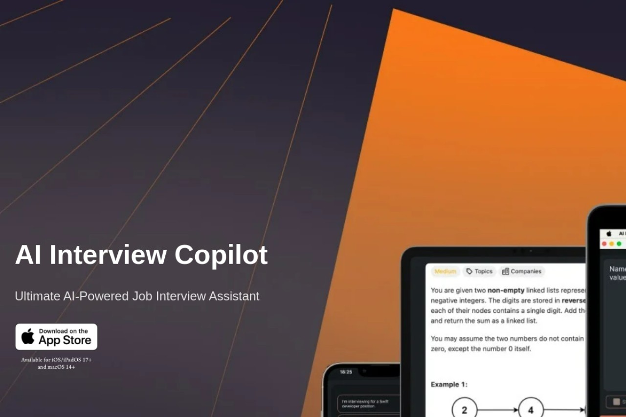 AI Interview Copilot官网截图