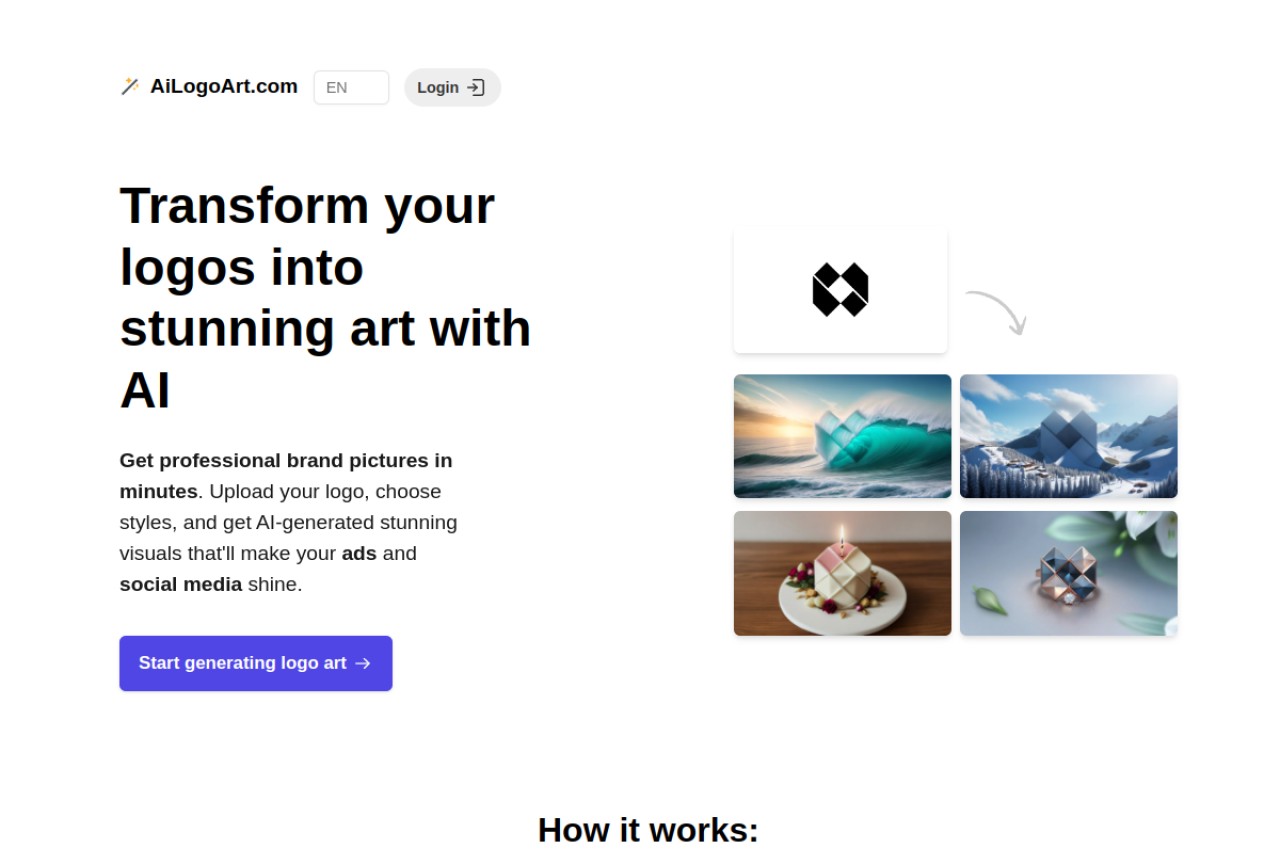 AI Logo Art官网截图