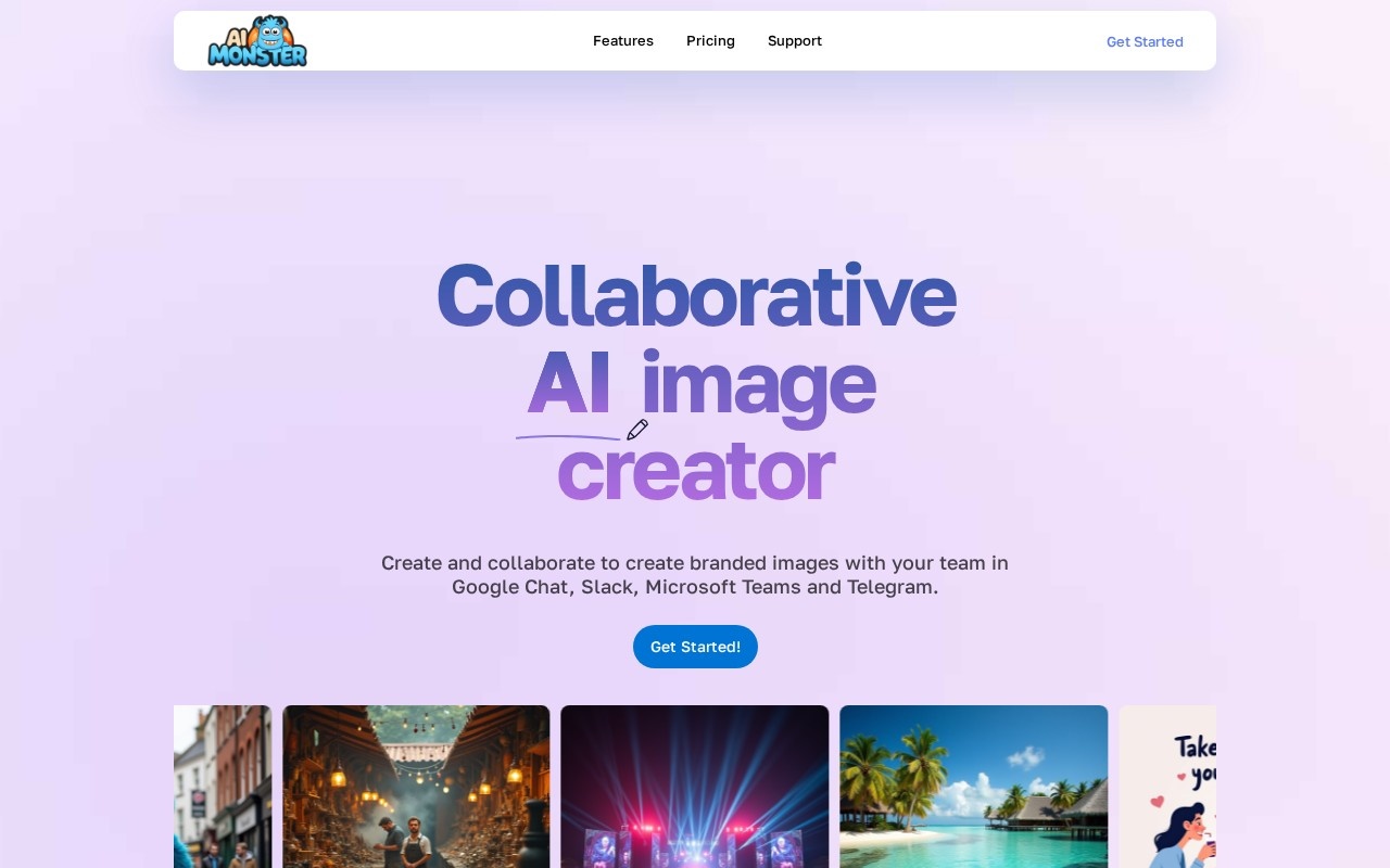 AI Monster官网截图