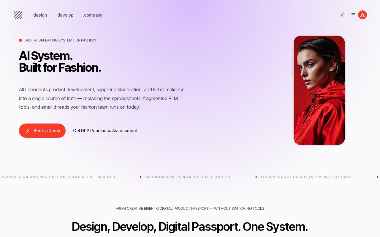 Advanced Intelligent Outfits (AIO)官网截图