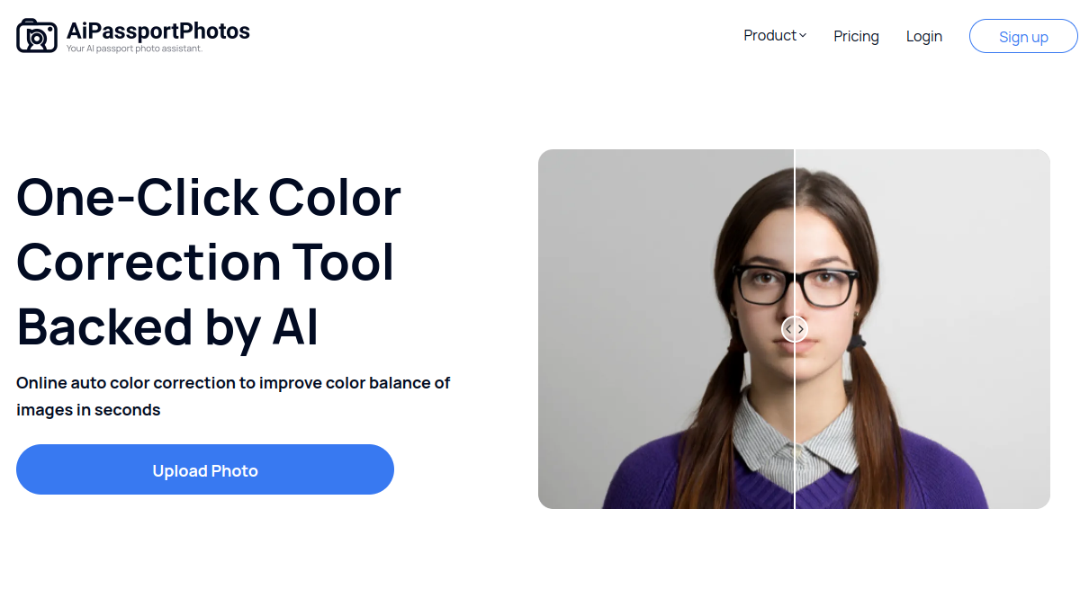 Photo Color Correction官网截图
