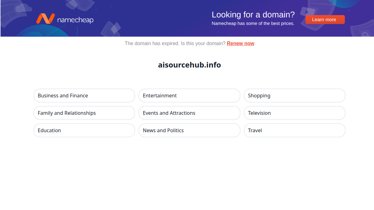AI Source Hub官网截图