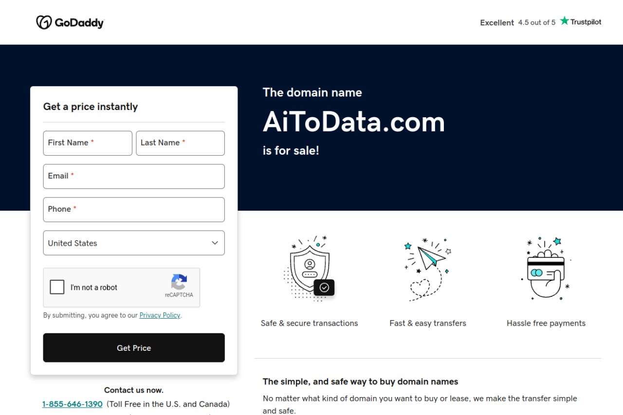 AI to Data官网截图