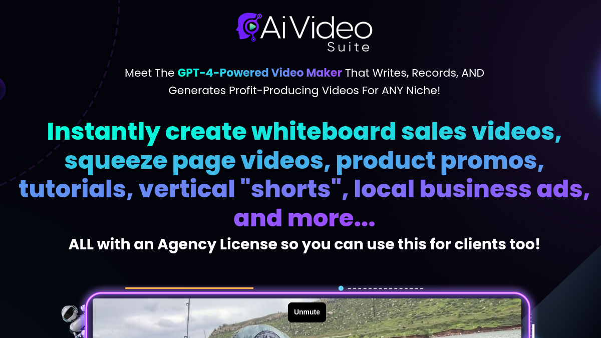 AiVideoSuite官网截图