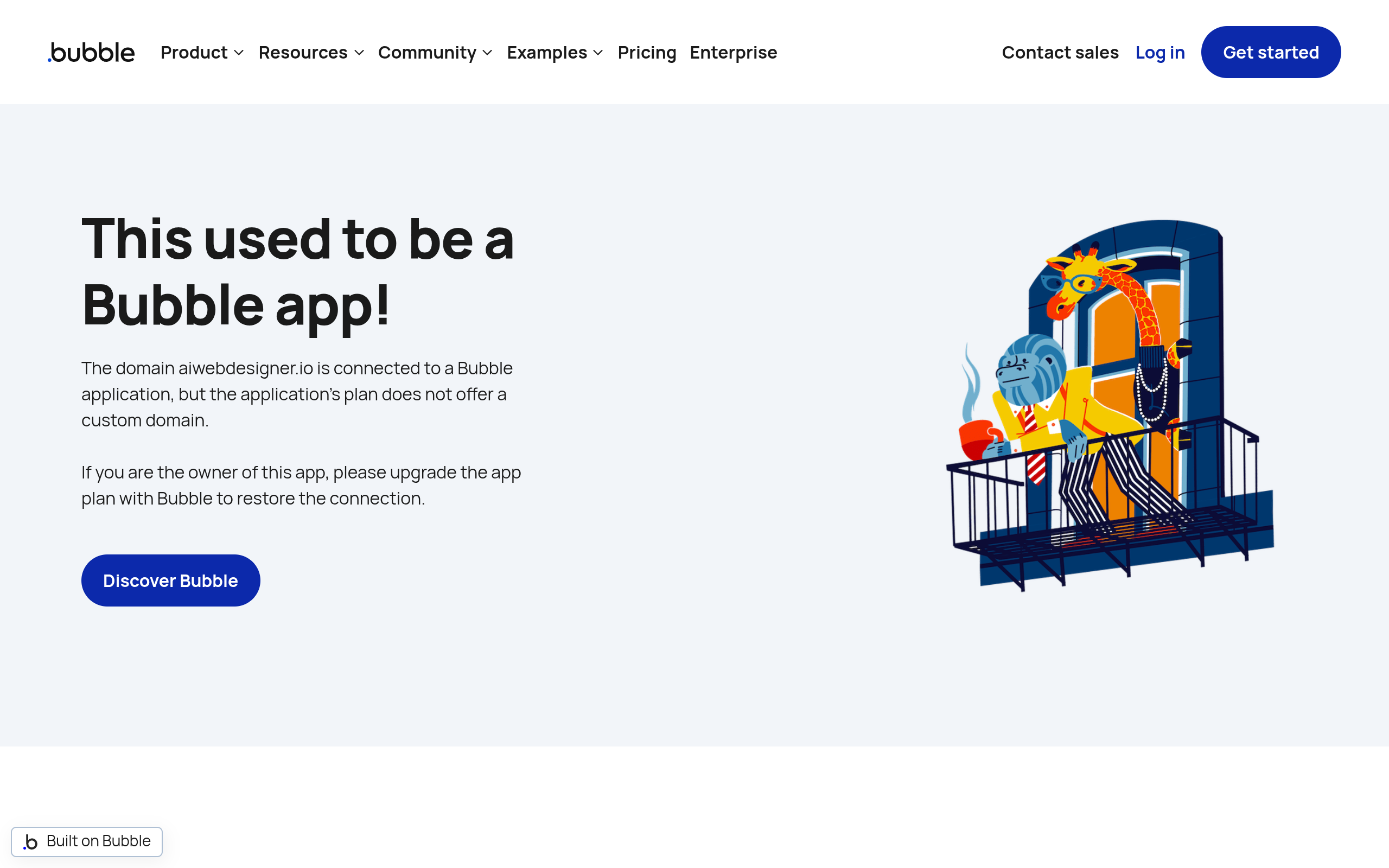 AI Web Designer官网截图
