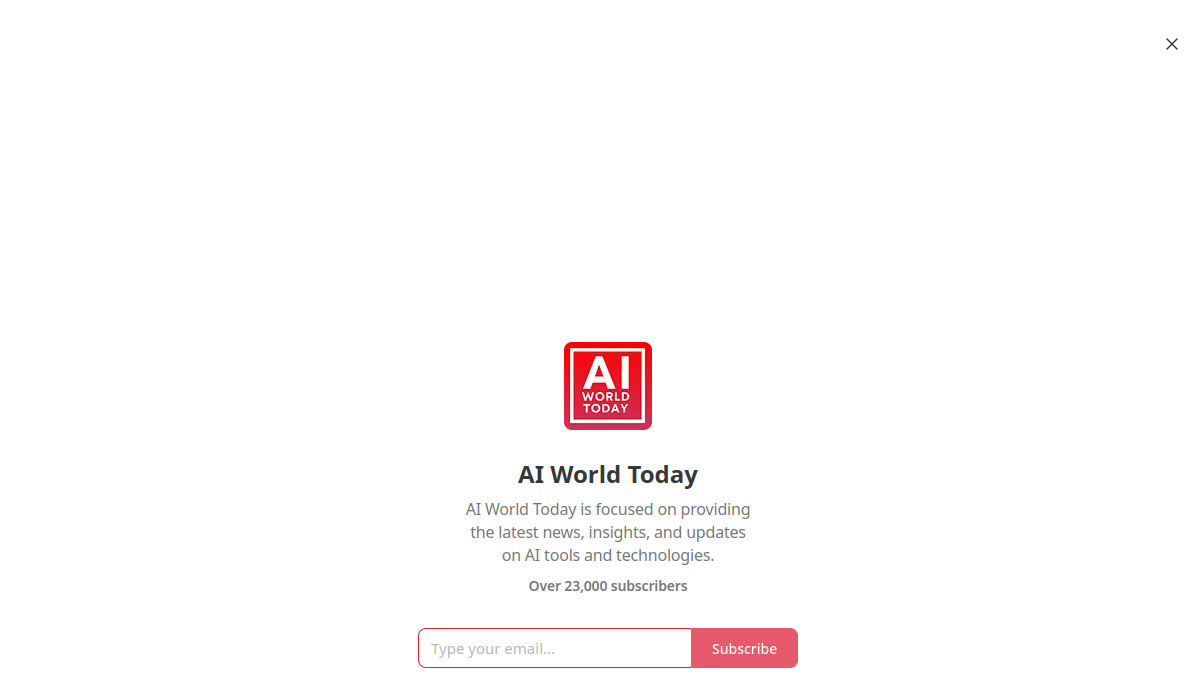 AI World Today官网截图