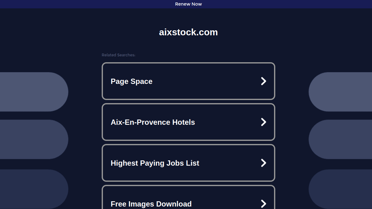 AixStock官网截图