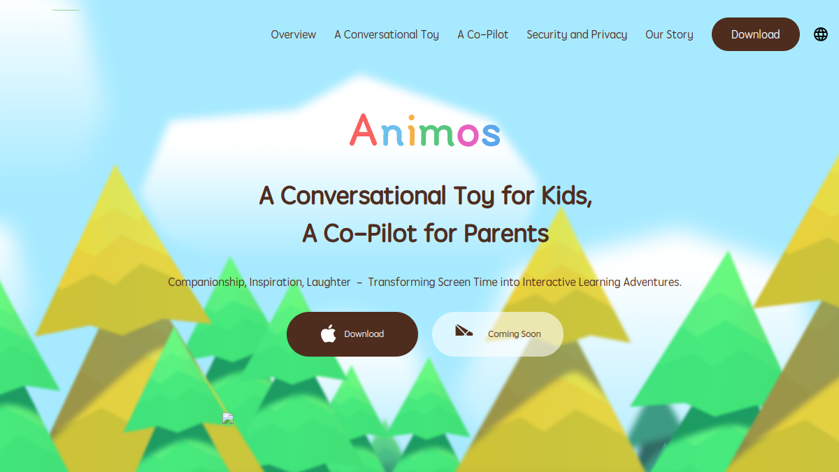 Animos官网截图