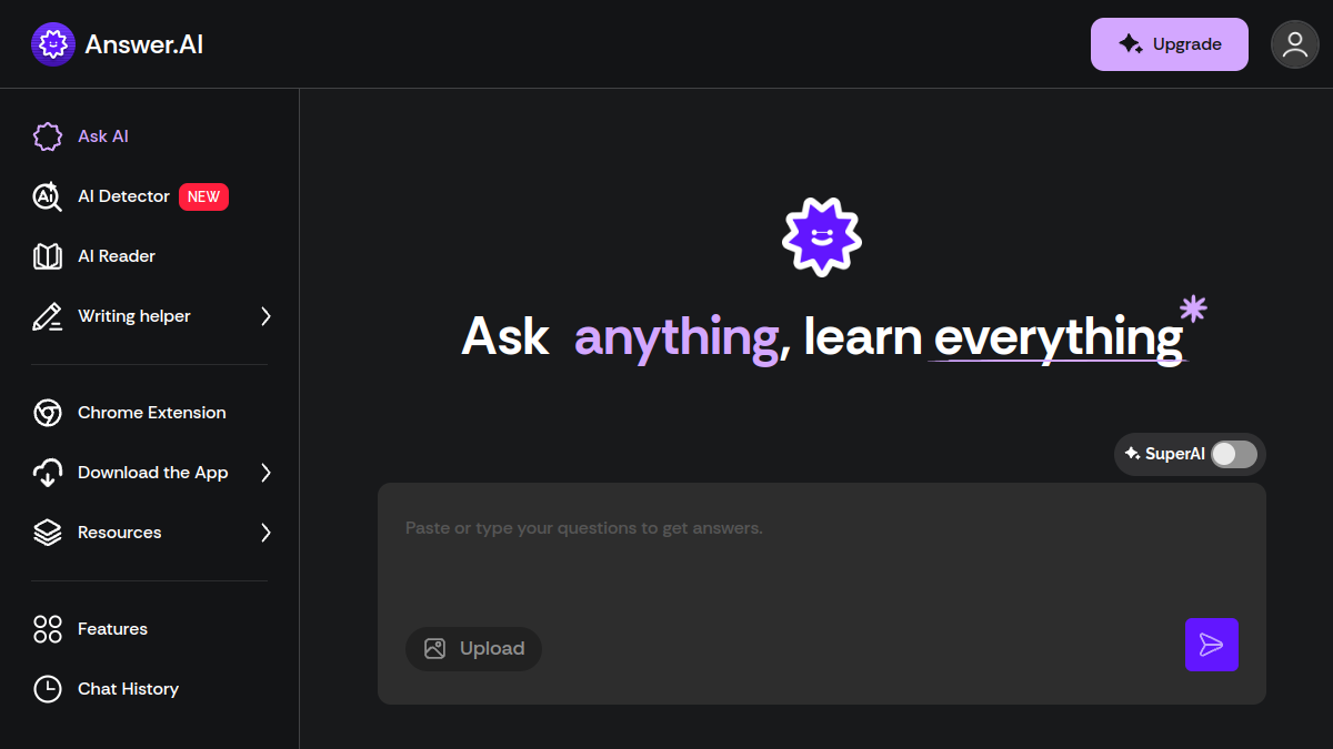 AnswerAI.pro官网截图
