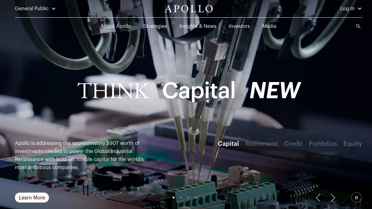 Apollo Writes官网截图