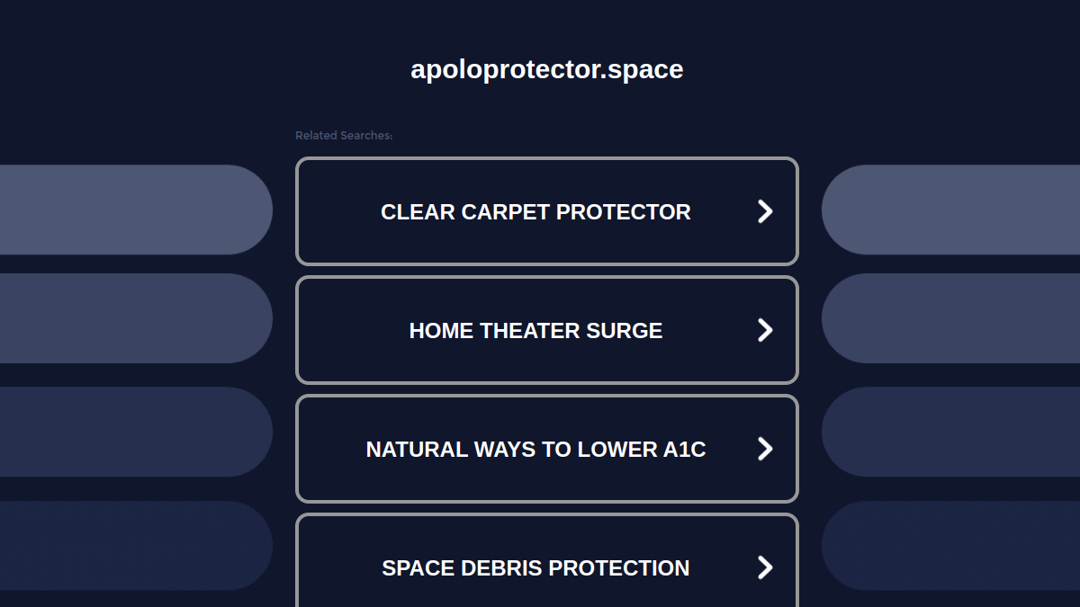Apolo protector官网截图