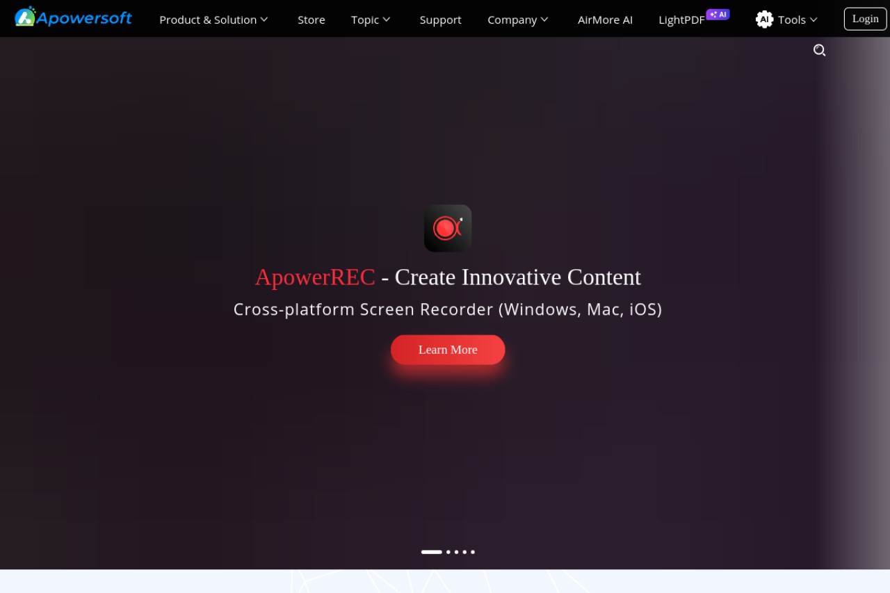 Apowersoft官网截图