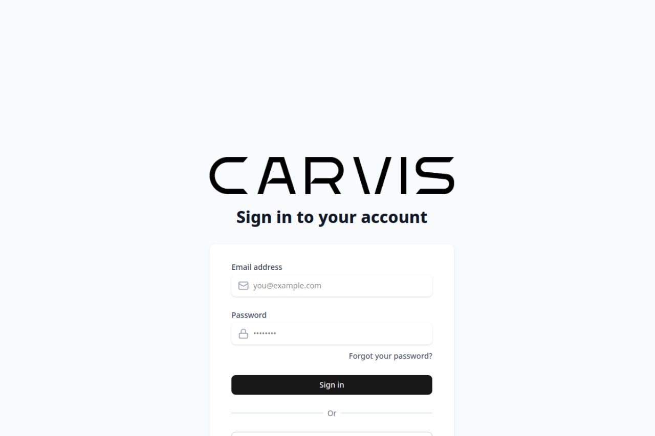 Carvis.AI官网截图