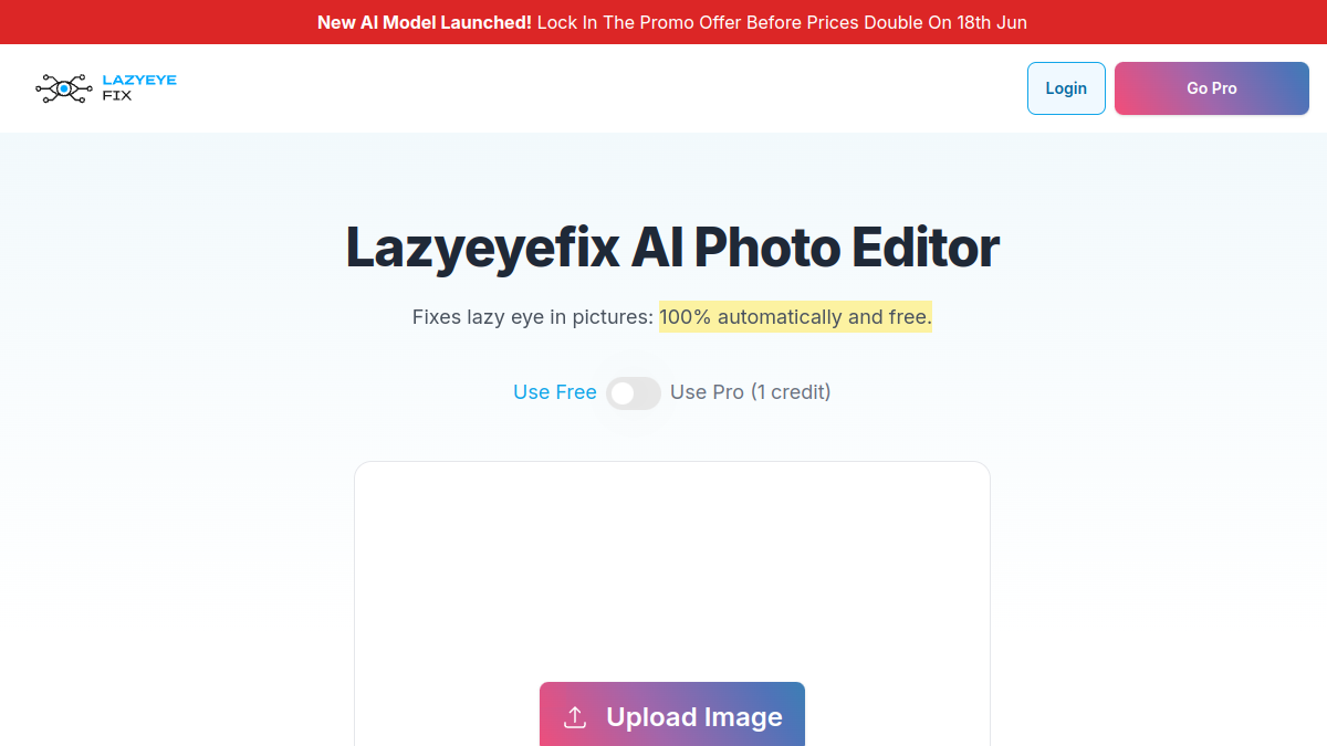 Lazyeyefix AI官网截图