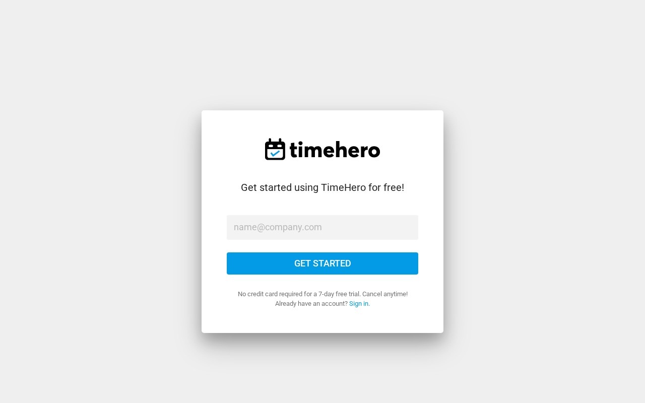 TimeHero官网截图