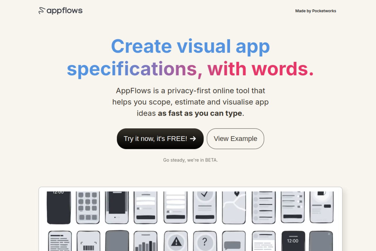 AppFlows官网截图