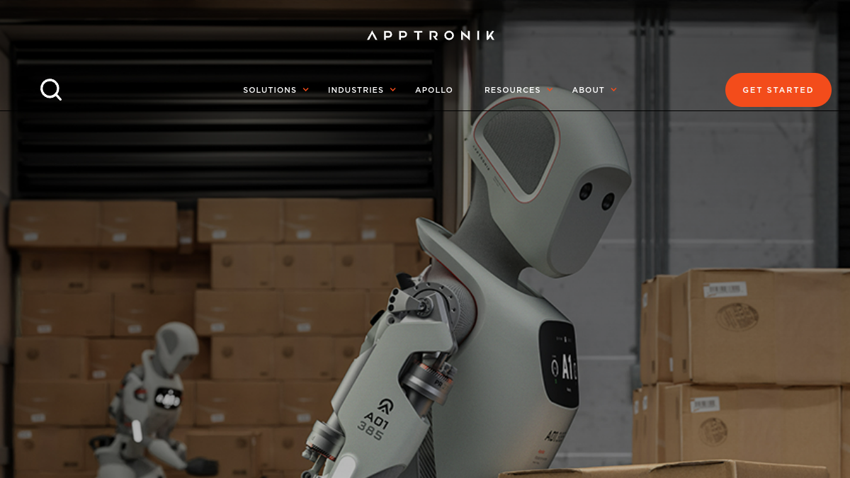 Apptronik官网截图