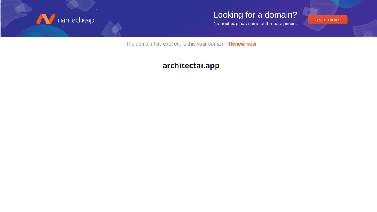 ArchitectAI官网截图