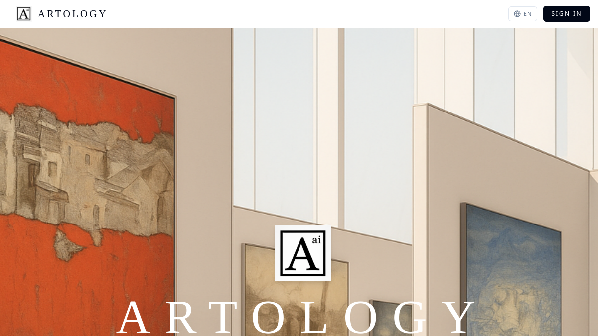 Artology AI官网截图