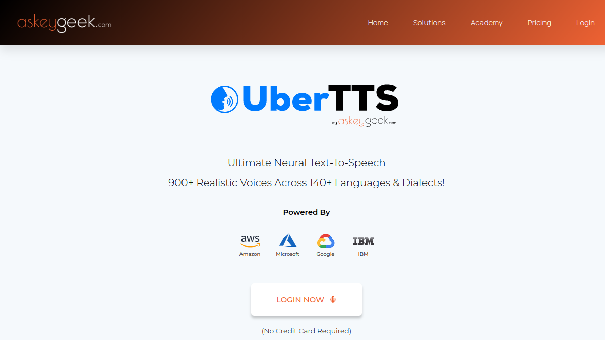 UberTTS官网截图