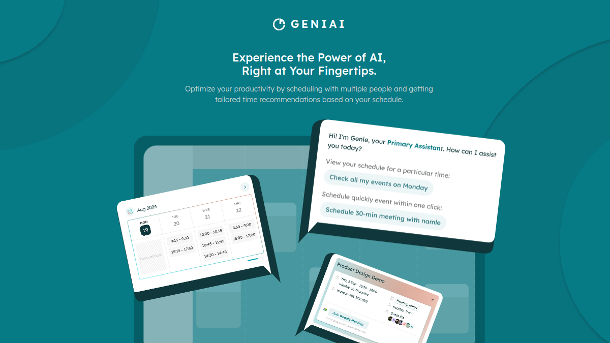 Geniai官网截图