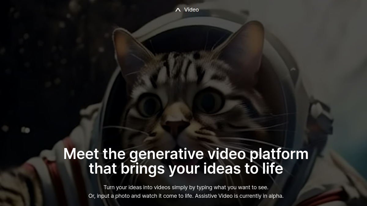 Assistive Video官网截图