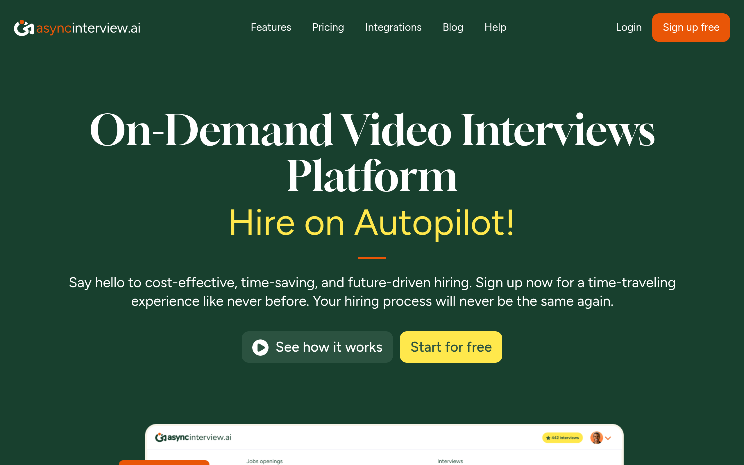 Async Interview官网截图
