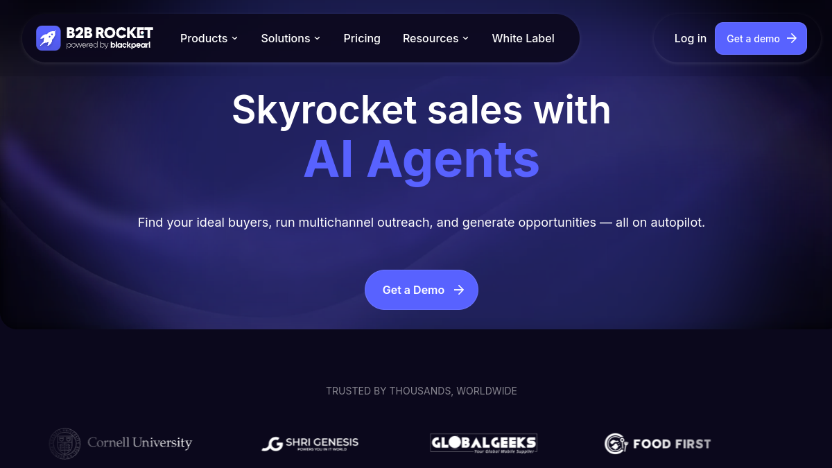 B2B Rocket官网截图