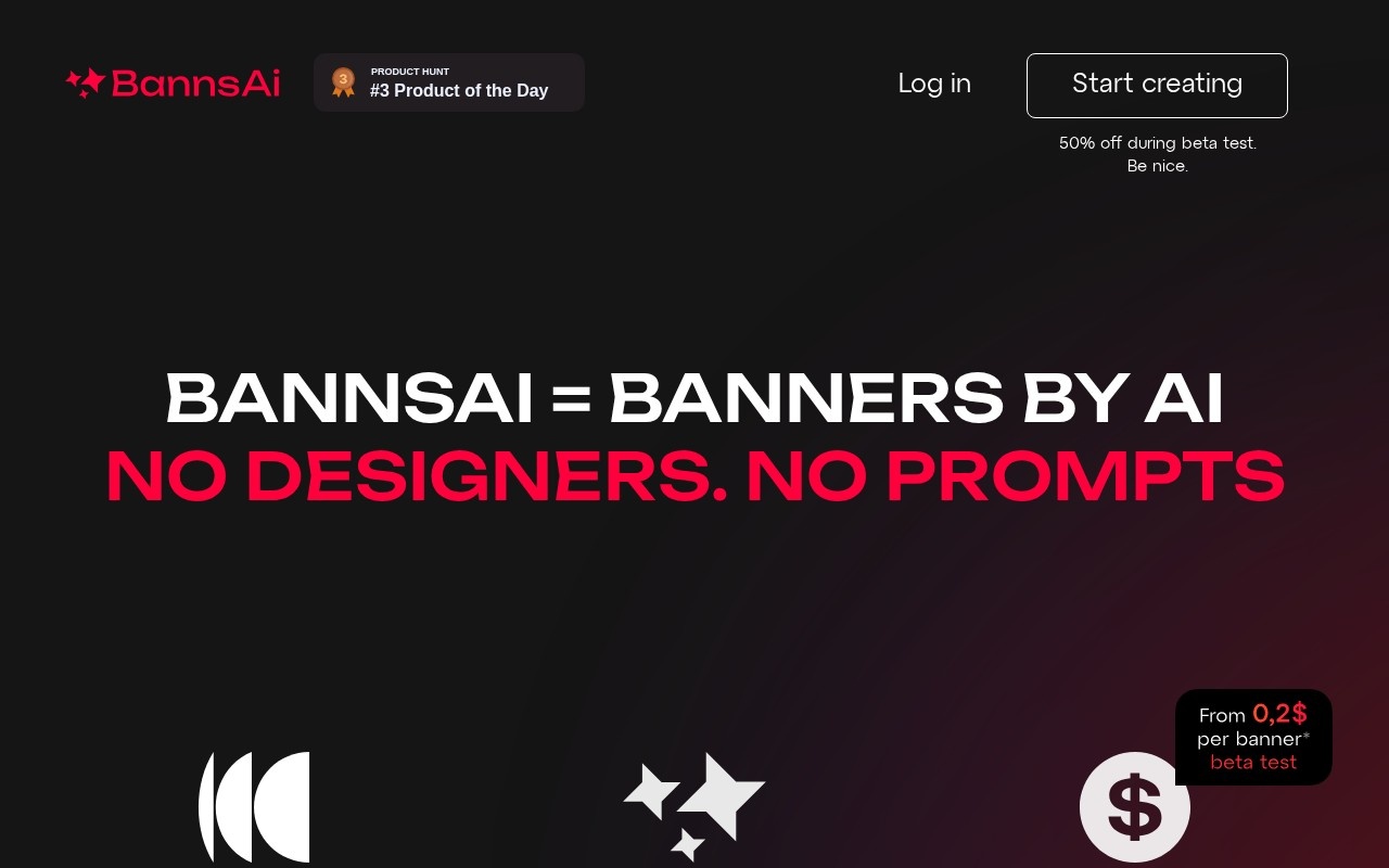 BannsAi官网截图