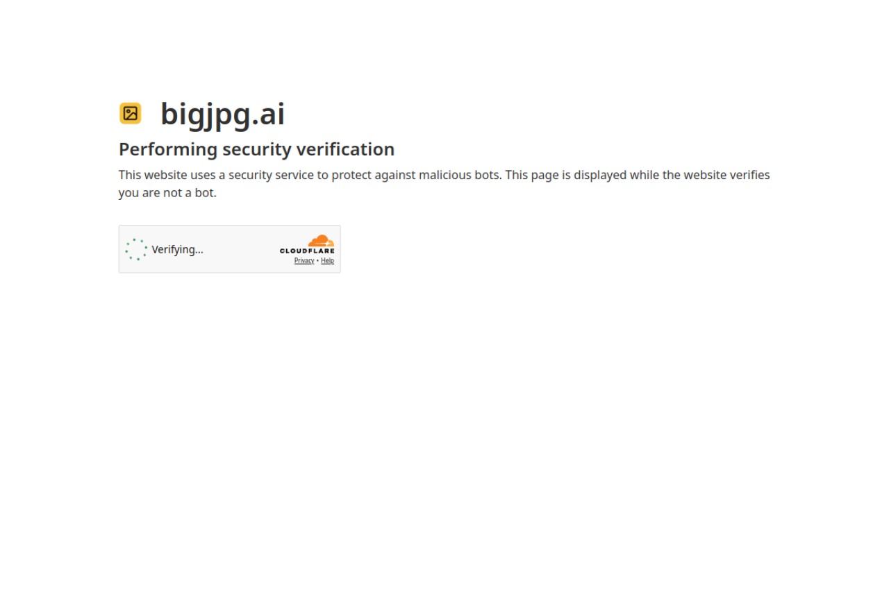 BigJpg AI官网截图