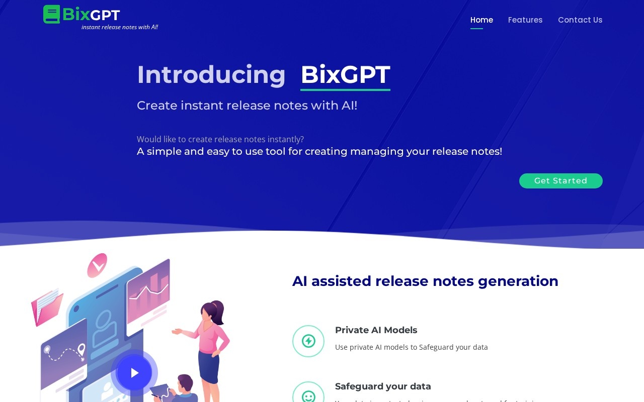 BixGPT官网截图